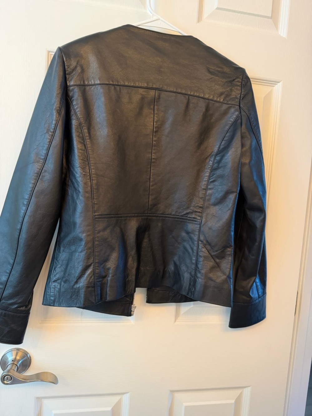 Black Women's Leather Jacket
